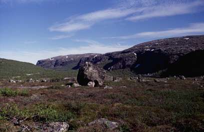 Krajobrazy z drogi Kirkenes -> Grense Jakobselv